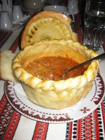 Борщ из печи