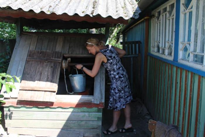 Так добывают воду