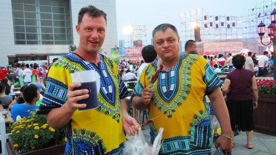 Александр Глазков в Китае
