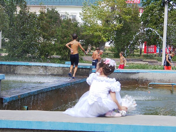 Эх, мне бы туда, в воду...
