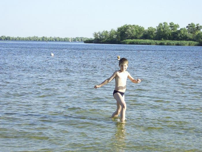 Днепр в Херсоне